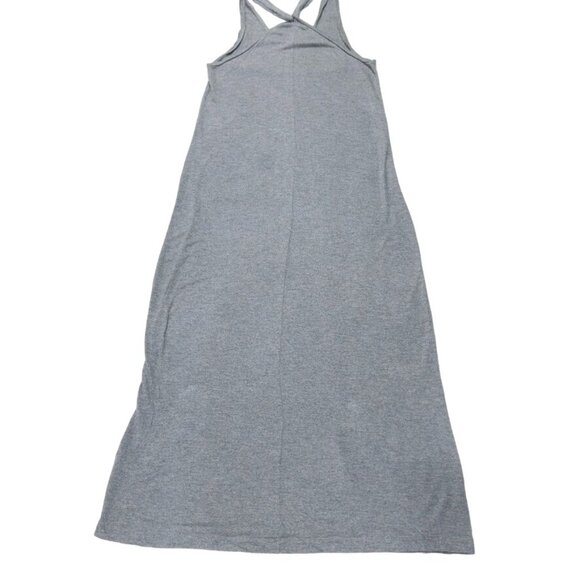 GAP Women's Gray Maxi Dress 100% Rayon Size Petite M - Picture 7 of 13